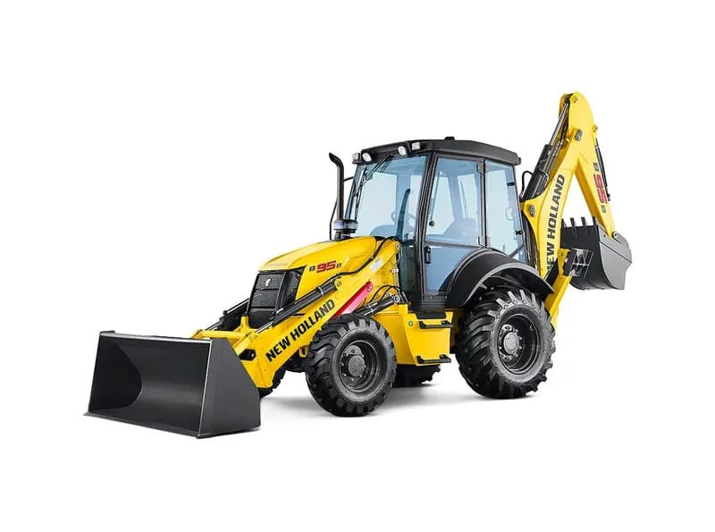 Imagem detalhada de Retroescavadeira New Holland B95B