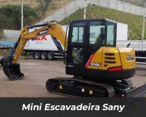 Mini Escavadeira Sany